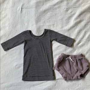 Childhoods shirt and shorts